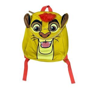 Disney The Lion King KION Kids Backpack Mini With Ears & Red Mohawk Simba's Son